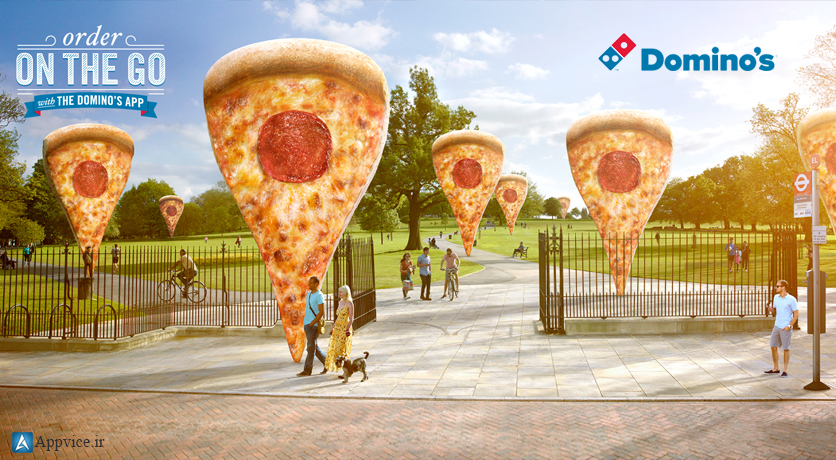 تبلیغات خلاقانه Domino's Pizza