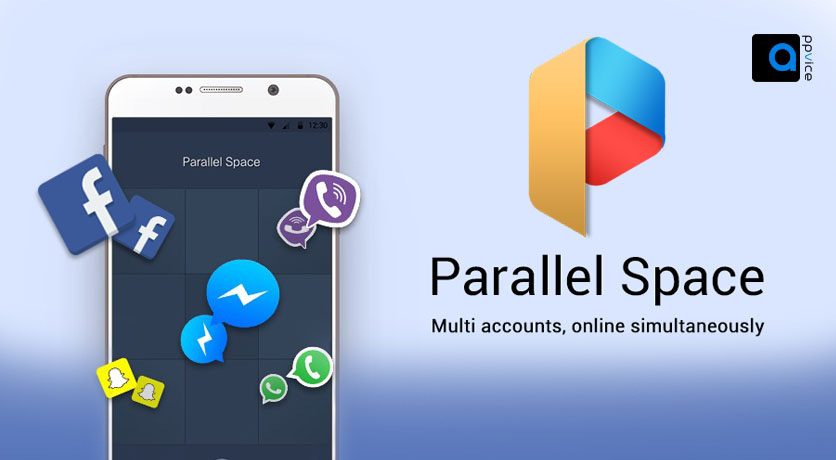 اپلیکیشن Parallel Space...کاربر میتواند یک اپلیکیشن را به صورت همزمان، دو بار روی یک دستگاه، باز کند و از هر دوی آنها به صورت همزمان...دو اکانت اینستاگرام